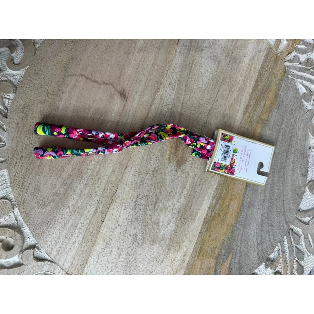 Lilly Pulitzer‎ Sunglasses Strap Wild Confetti Floral Pink Green Gold
